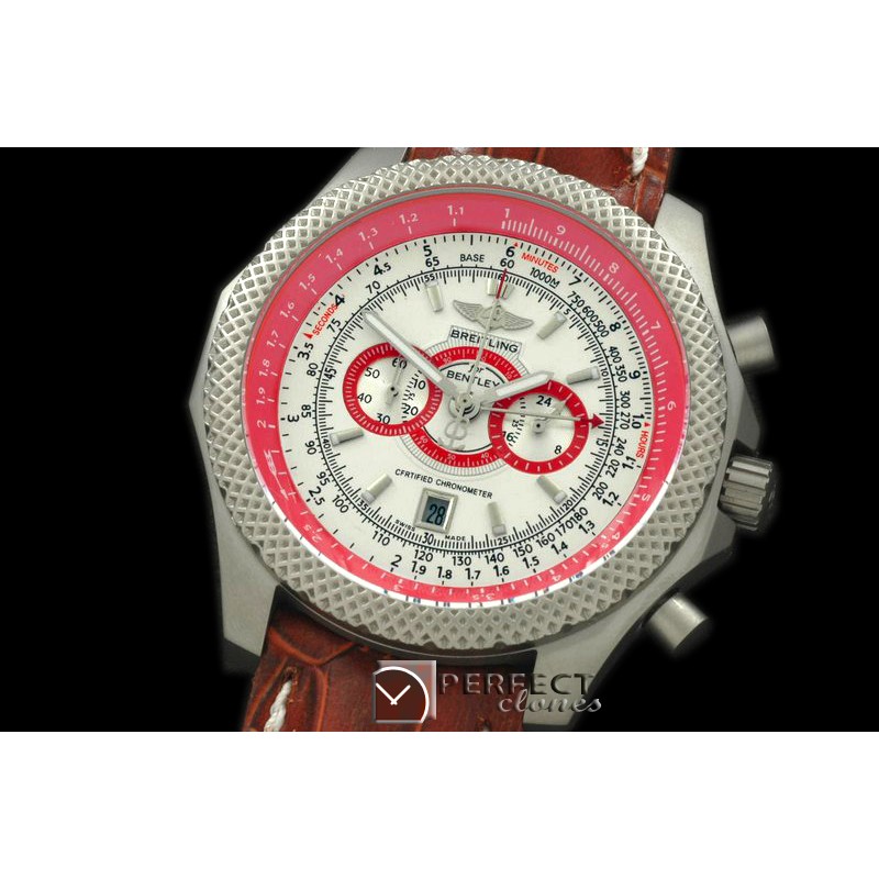 BLBS10006L Bentley SuperSports Chrono SS/LE Wht/Red Jap OS2Qtz