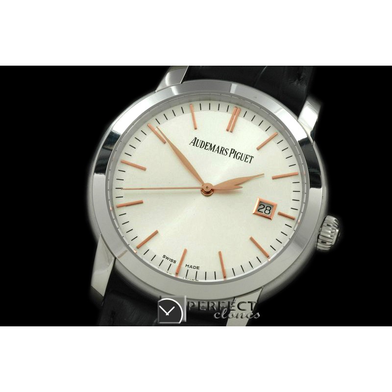 APJA00102 Jules Audemars Classic Auto SS White Eta 2824-2