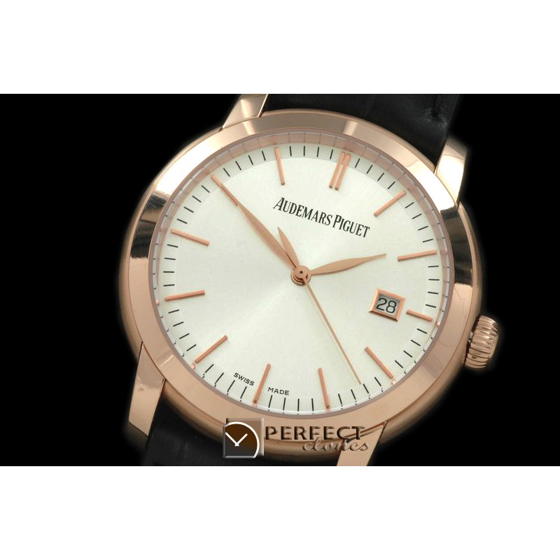 APJA00106 Jules Audemars Classic Auto RG White Eta 2824-2