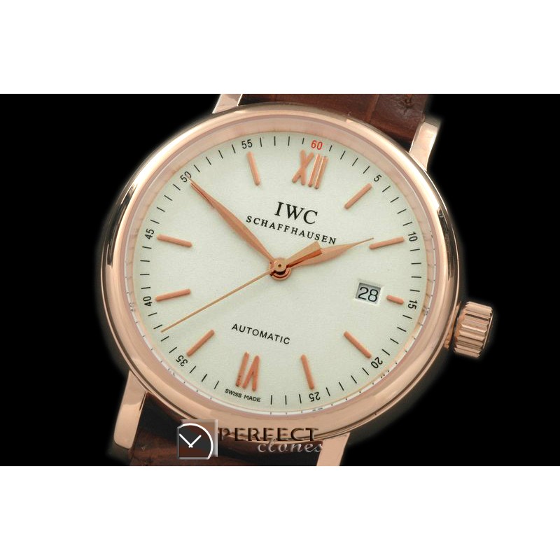 IWPT01026 Portofino Automatic RG/LE White Asia 2824