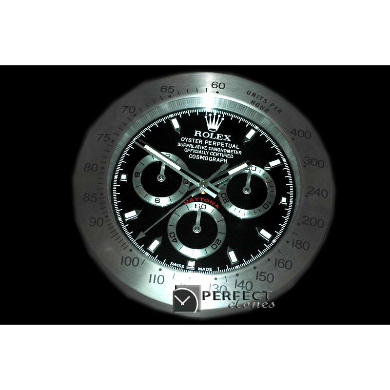RLDC10001 Dealer Clock Daytona Style Swiss Quartz