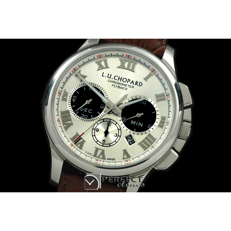 CPLUC10031 LUC Chronograph SS/LE White Asia 2813