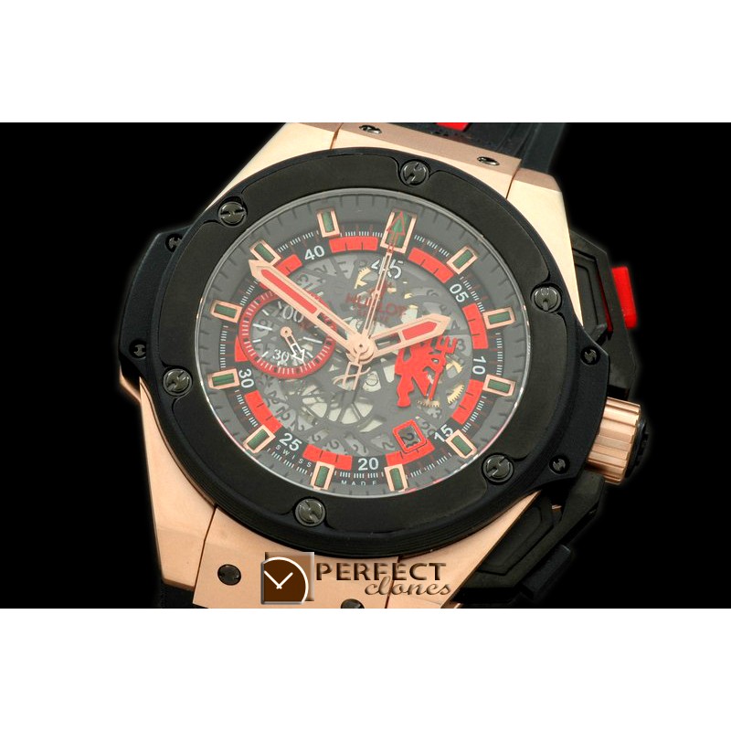 HBKP01034 King Power Red Devil RG/PVD/RU Skeleton Asian 7750
