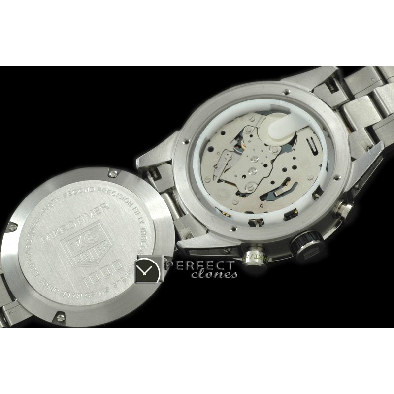 TGMK10102 Mikrometer 1/100Chrono SS/RU Black Jap Quartz