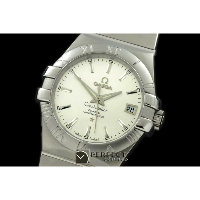 OMCO00701 Double Eagle Midsize Auto SS/SS White Stk Asian 2813