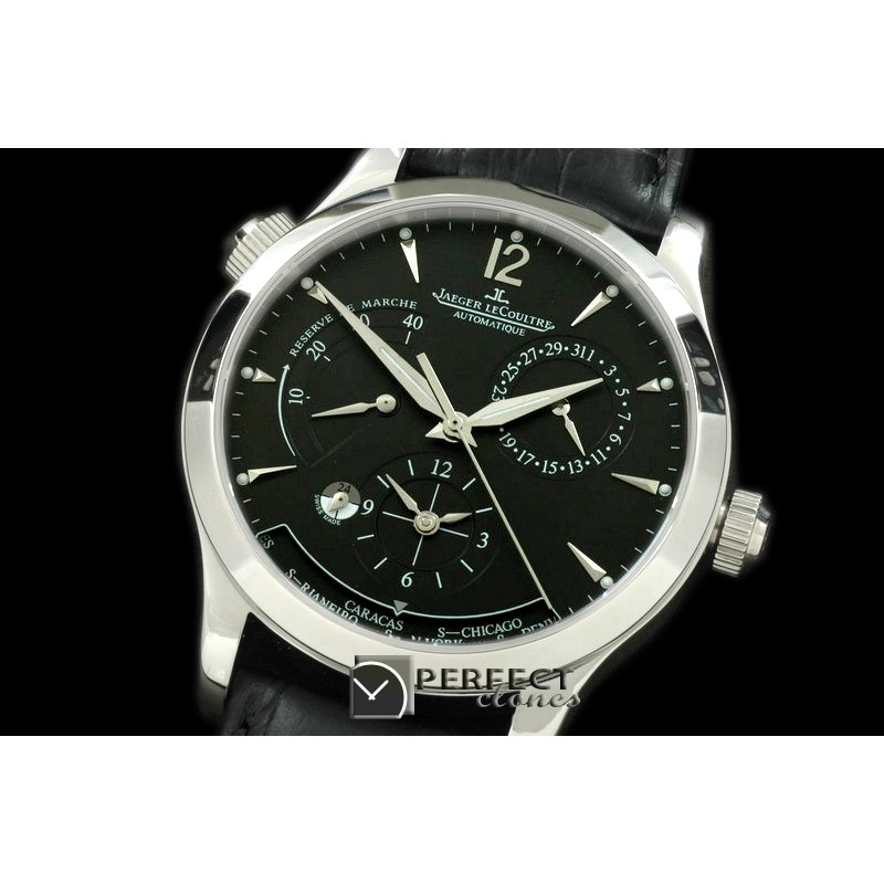 JL00107 Master Reserve/Duo Time SS/LE Black Asian 23 Auto