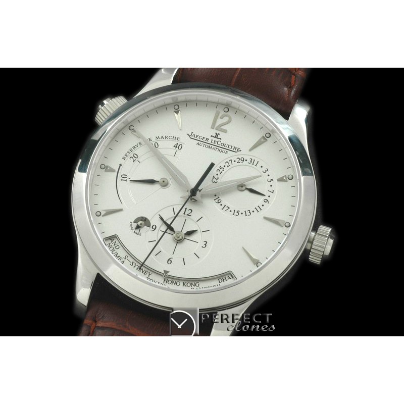 JL00106 Master Reserve/Duo Time SS/LE White Asian 23 Auto