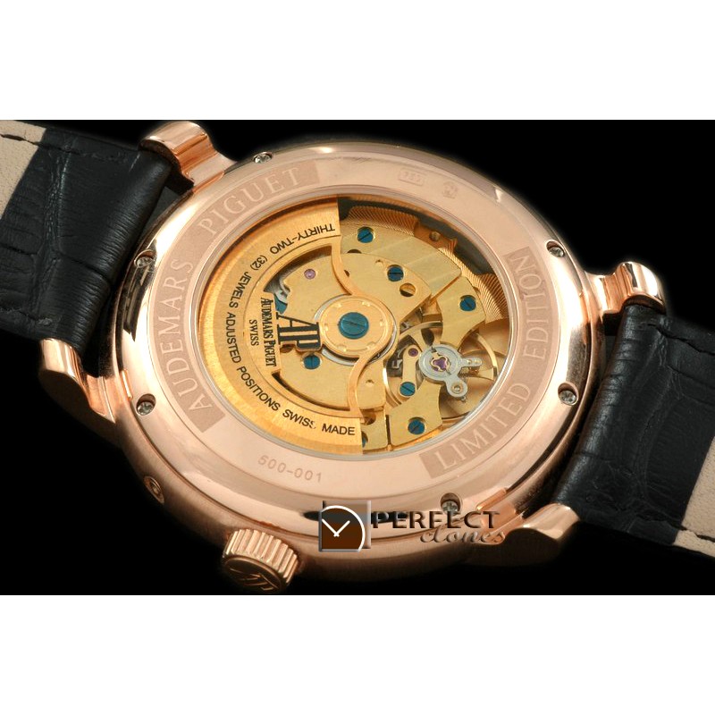APJA01027 Jules Audemars Reserve/Duo Time RG/LE Black Asian 23J