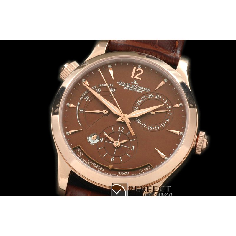 JL00118 Master Reserve/Duo Time RG/LE Brown Asian 23 Auto