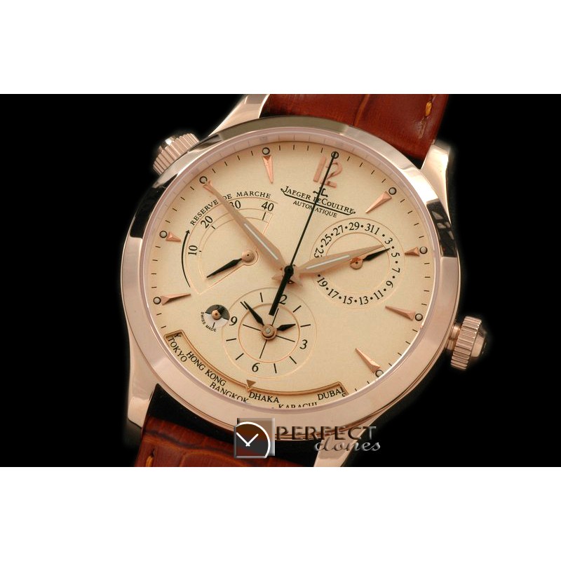 JL00119 Master Reserve/Duo Time RG/LE Gold Asian 23 Auto