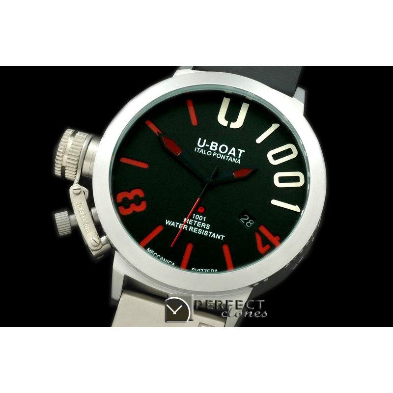 UB1001-011 Classico U1001 SS/RU Blk/Red Asian 2813 21J
