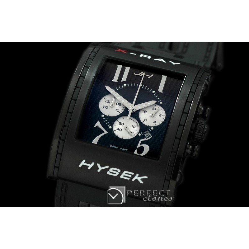 HY01012 X Ray Chronograph PVD/RU Black Jap Quartz
