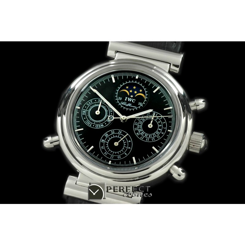 IWDV00104 Da Vinci Perpetual Calendar SS/LE Black/Silver Asia 21