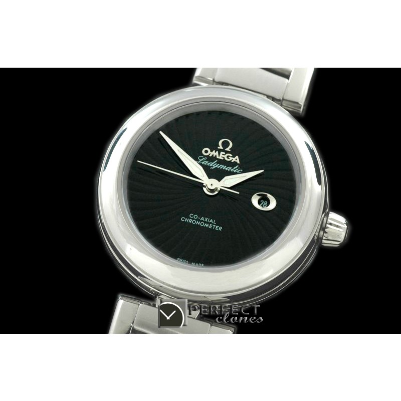 OMDEM00104 Deville Ladymatic Mid SS/SS Blk A-2836