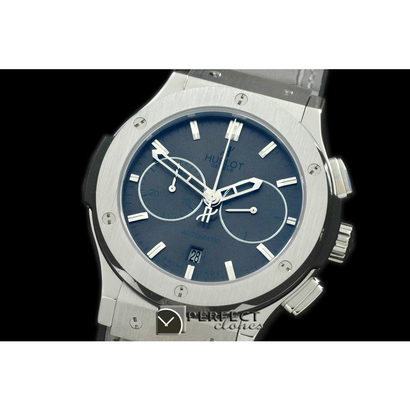 HBFSC01002 Classic Fusion Chrono SS/LE Grey A-775Sec@3