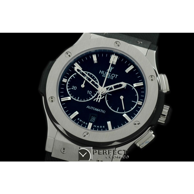 HBFSC01001 Classic Fusion Chrono SS/LE Black A-775Sec@3
