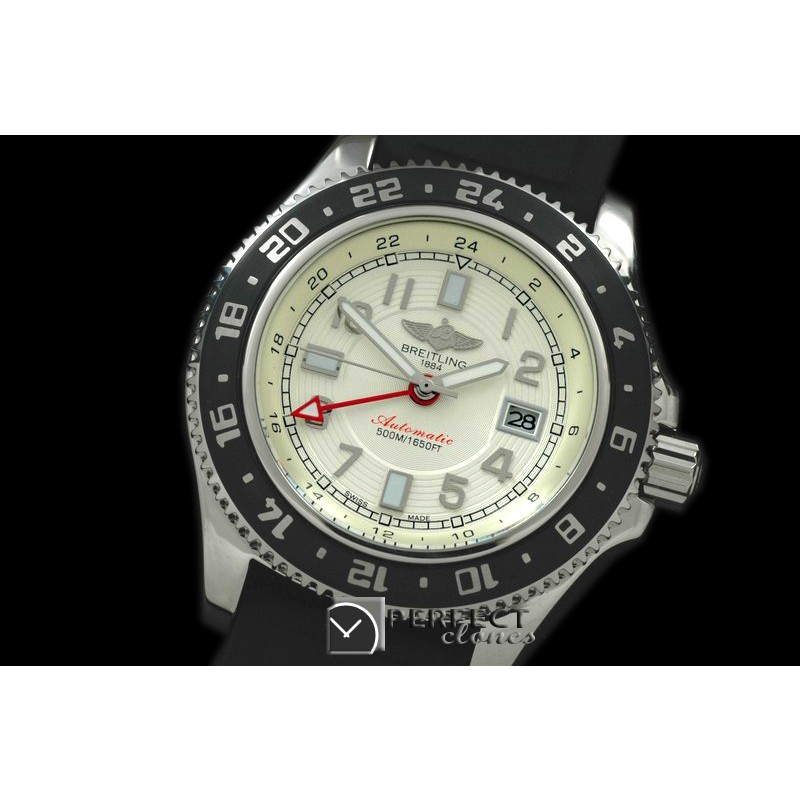 BLSF01051 Abyss GMT SS/RU White Asian 2813