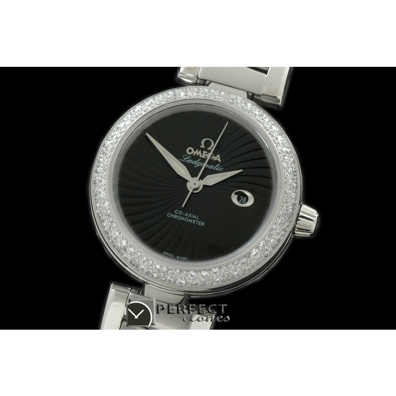 OMDEM00154D Deville Ladymatic Mid SS/SS Blk 2813 21J