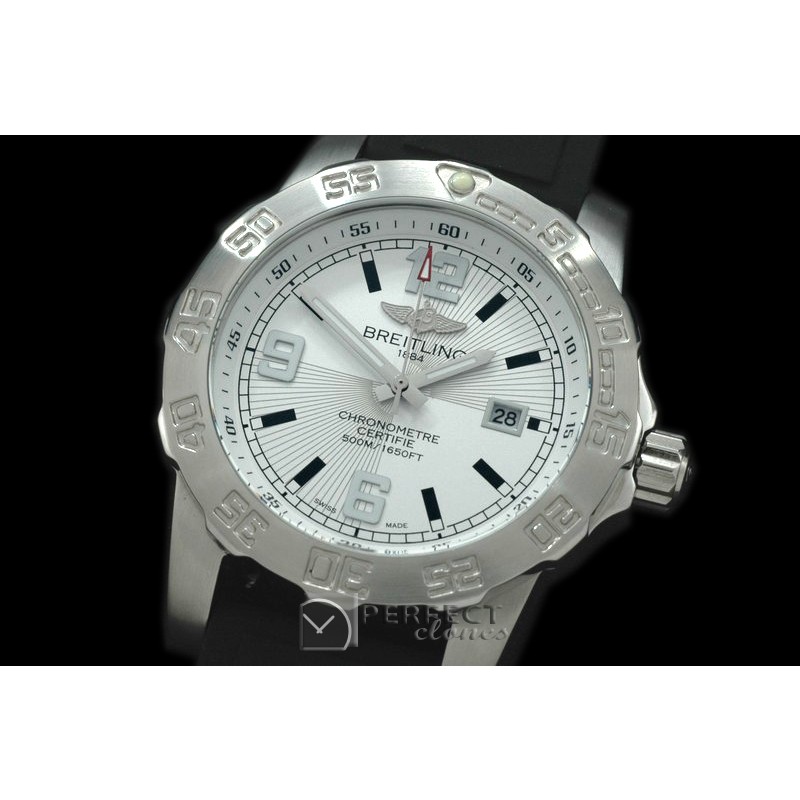 BLCT10001 Colt 44 SS/RU White Stk/Num Japanese OS Quartz