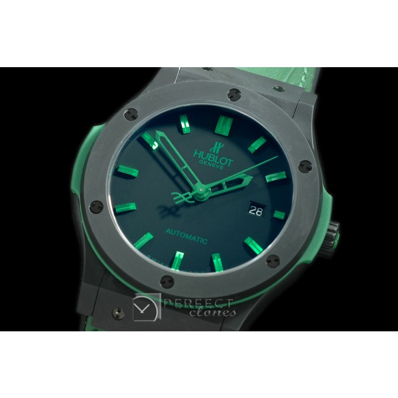 HBFS01021 Classic Fusion CER/RU Blk/Green A-2824