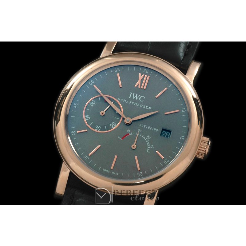 IWPT00107 Portofino Power Reserve RG/LE Grey Asia SG 35J