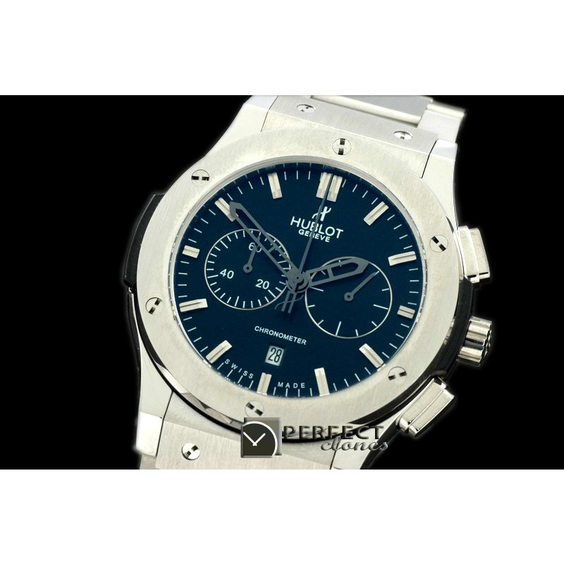 HBFSC10002A Classic Fusion Chrono SS/SS Black Jap Quartz