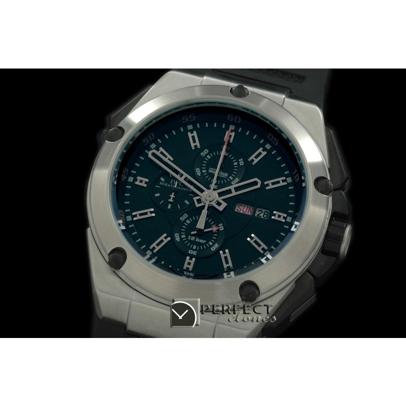 IWIG10022 Ingenuier Double Chrono SS/LE Black/Red Jap Qtz