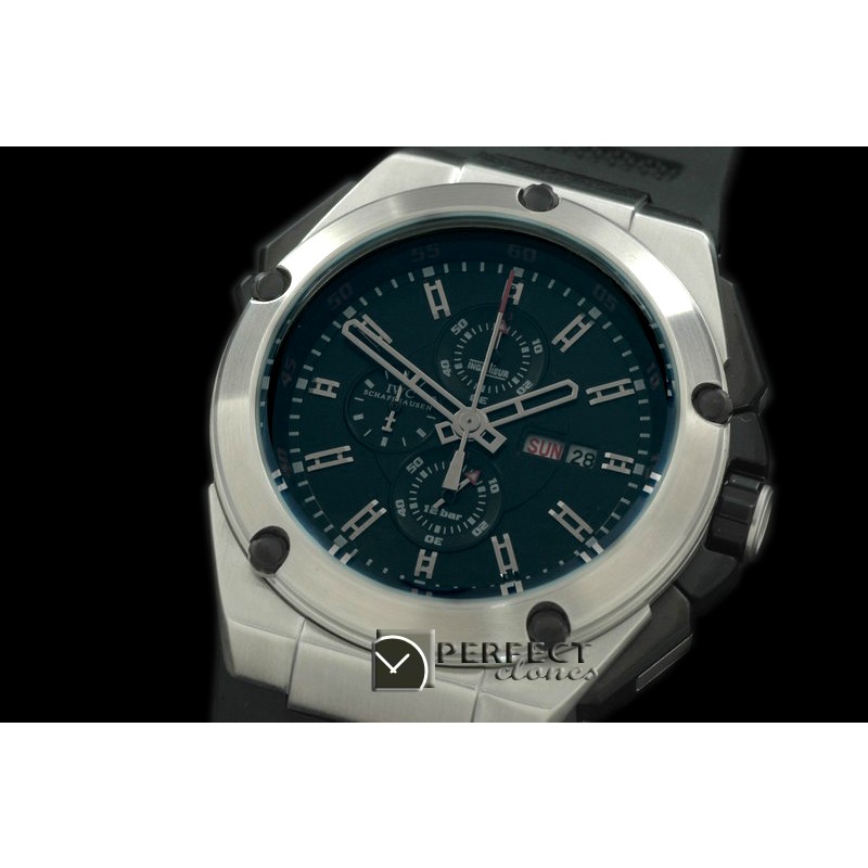 IWIG10023 Ingenuier Double Chrono SS/LE Black/White Jap Qtz