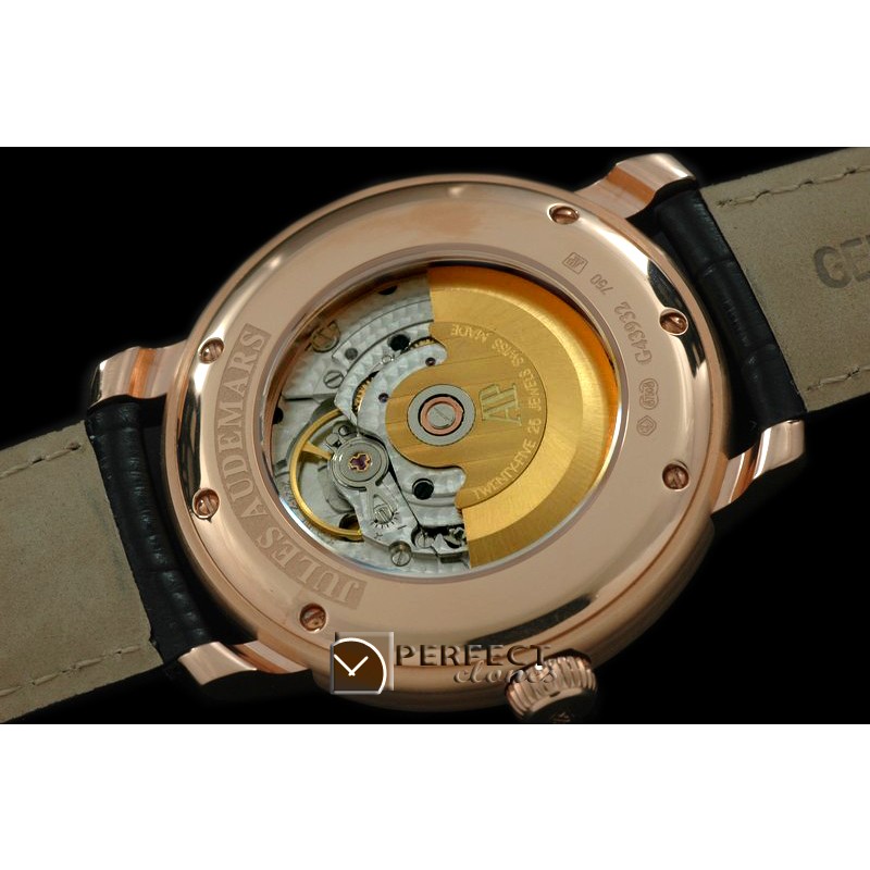 APJA00107A Jules Audemars Classic Auto RG/Diam Black Eta 2824-2