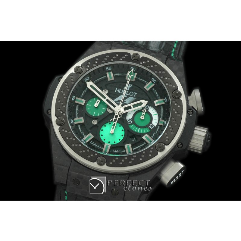 HBKP10025 King Power F1 Interlago SS/LE Blk/Grn A-77