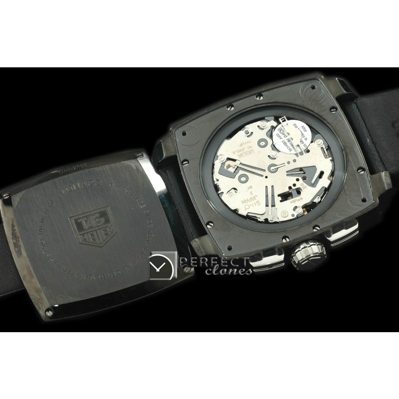 TGMG10013 Monaco Mikrograph PVD/LE Black-R Jap Qtz