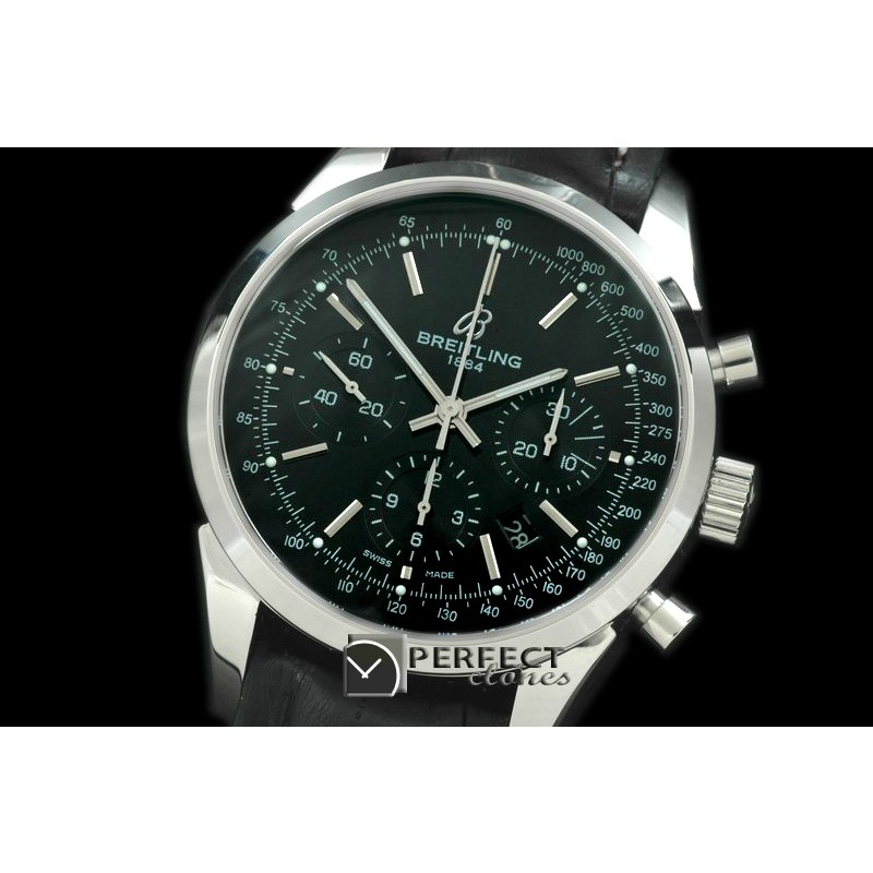 BLT01003L TransOcean Chrono Men SS/LE Black A-77528800