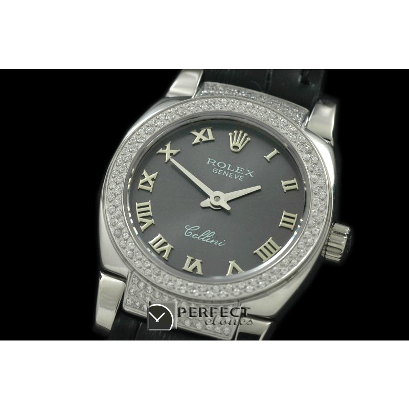 RLCM00108DL Ladies Mini Cellini SS/LE Grey Roman Swiss Quartz