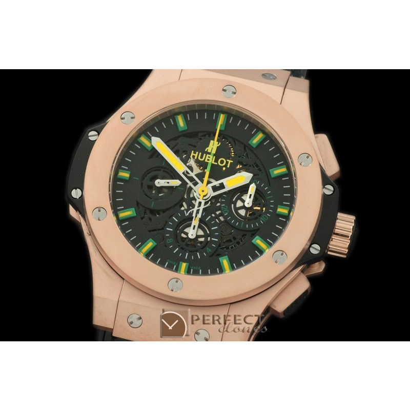 HAB10018 Aero Bang Niemeyer RG/LE Blk Skeleton A-7750