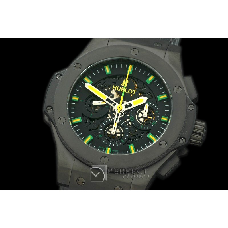 HAB10019 Aero Bang Niemeyer CER/LE Blk Skeleton A-7750
