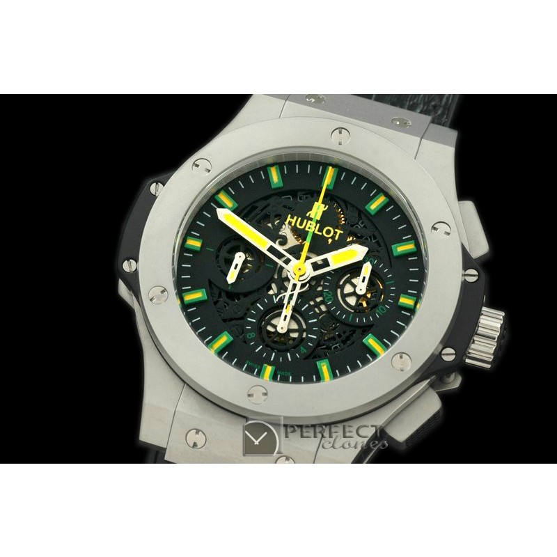 HAB10017 Aero Bang Niemeyer SS/LE Blk Skeleton A-7750