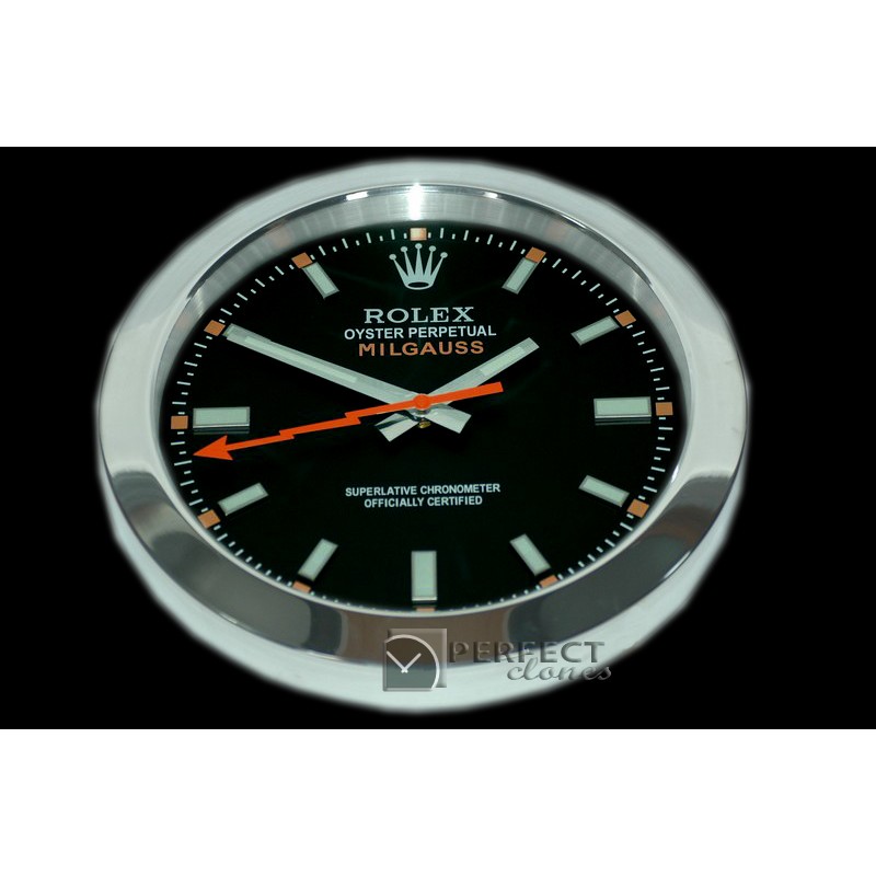 RLDC30003 Dealer Clock Milgauss Style Black Jap Quartz