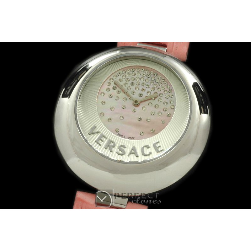 VE01002 Perpertuelle Ladies SS/LE MOP Pink Swiss Quartz