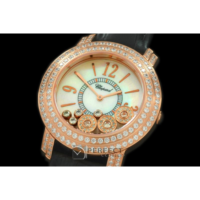 CPHS00111 Happy Sports Ladies RG/LE White Swiss Quartz