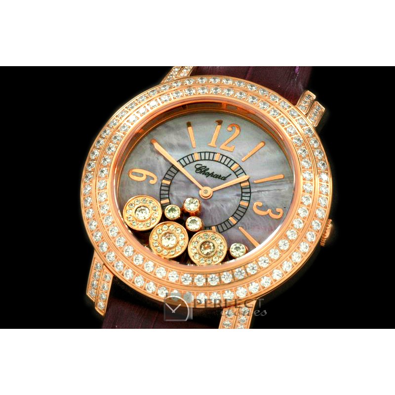 CPHS00114 Happy Sports Ladies RG/LE M-White Swiss Quartz