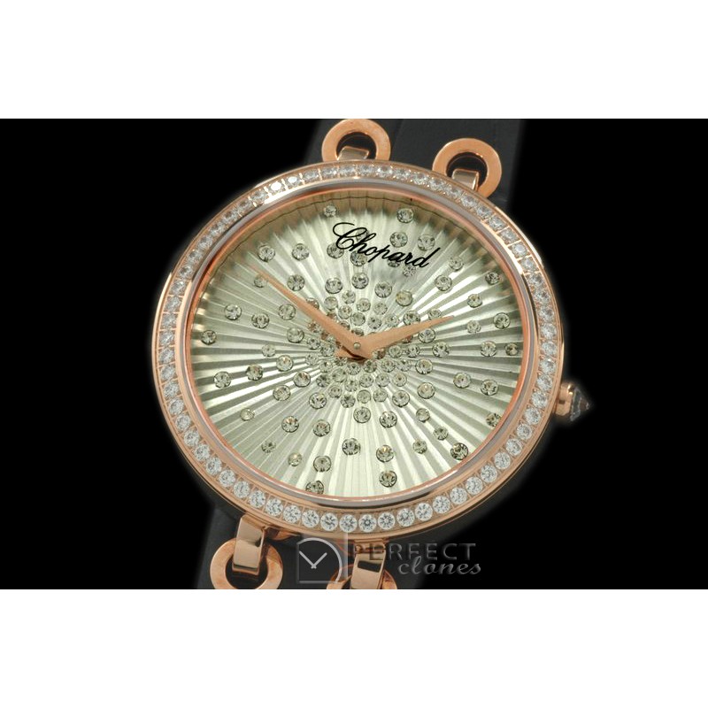 CPXT01013 Xtravaganza Mid RG/LE Silver Swiss Quartz