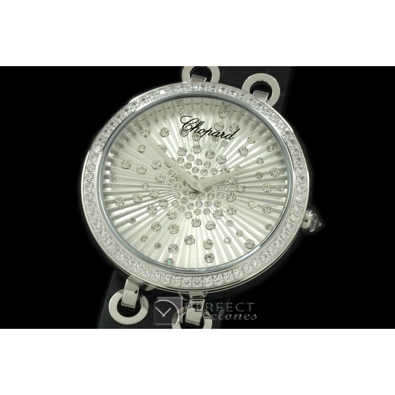 CPXT01003 Xtravaganza Mid SS/LE Silver Swiss Quartz