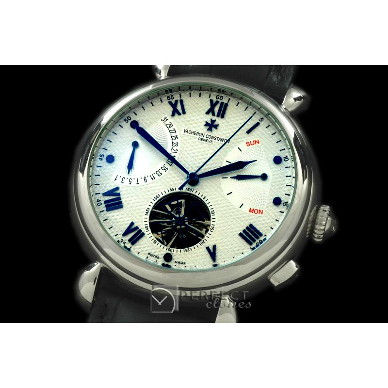 VC00152 Matle Calender/Reserve Tourbillon SS/LE White Asian Auto