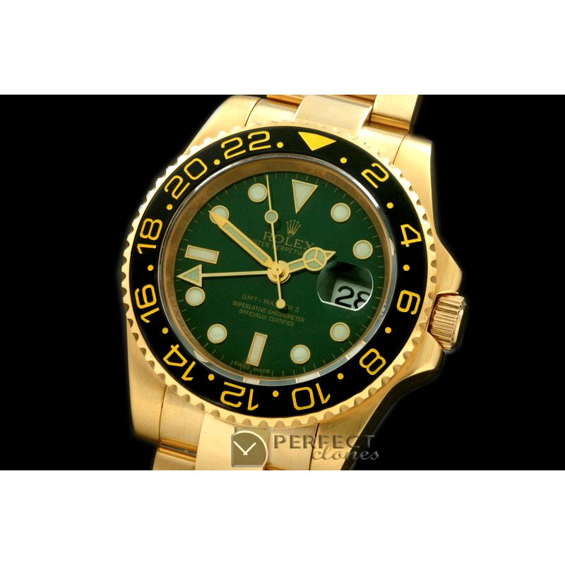 RLGF00007 YG/YG 2008 GMT Green Swiss 2836