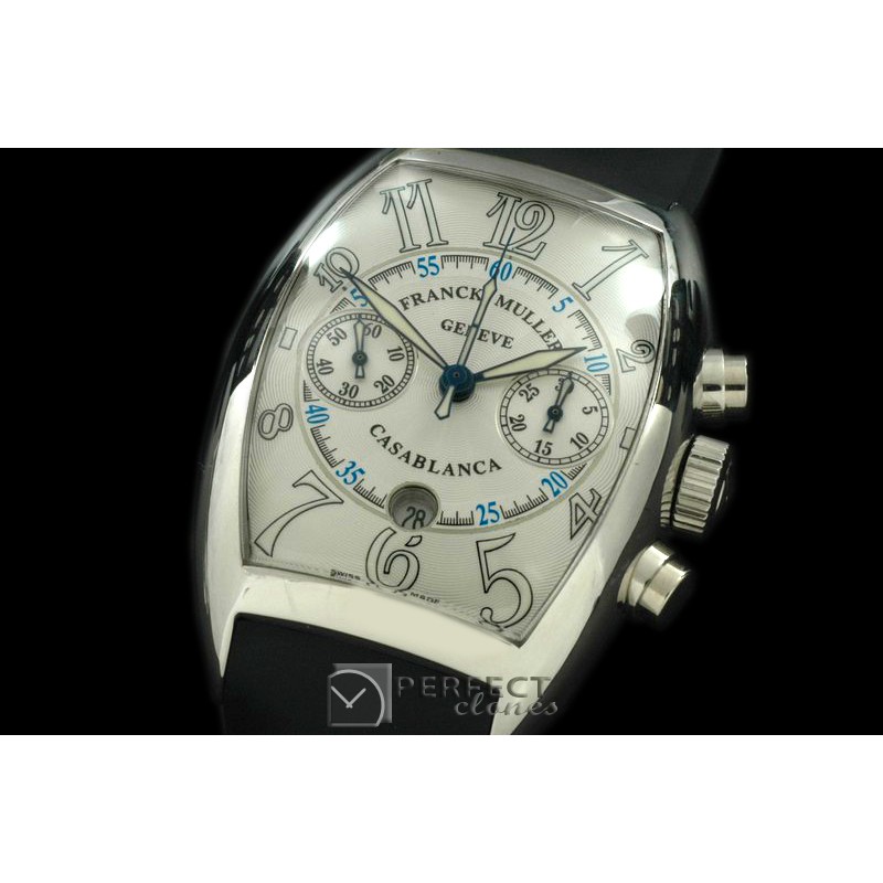 FMCA00011 C-blanca Chrono SS/LE White 7753