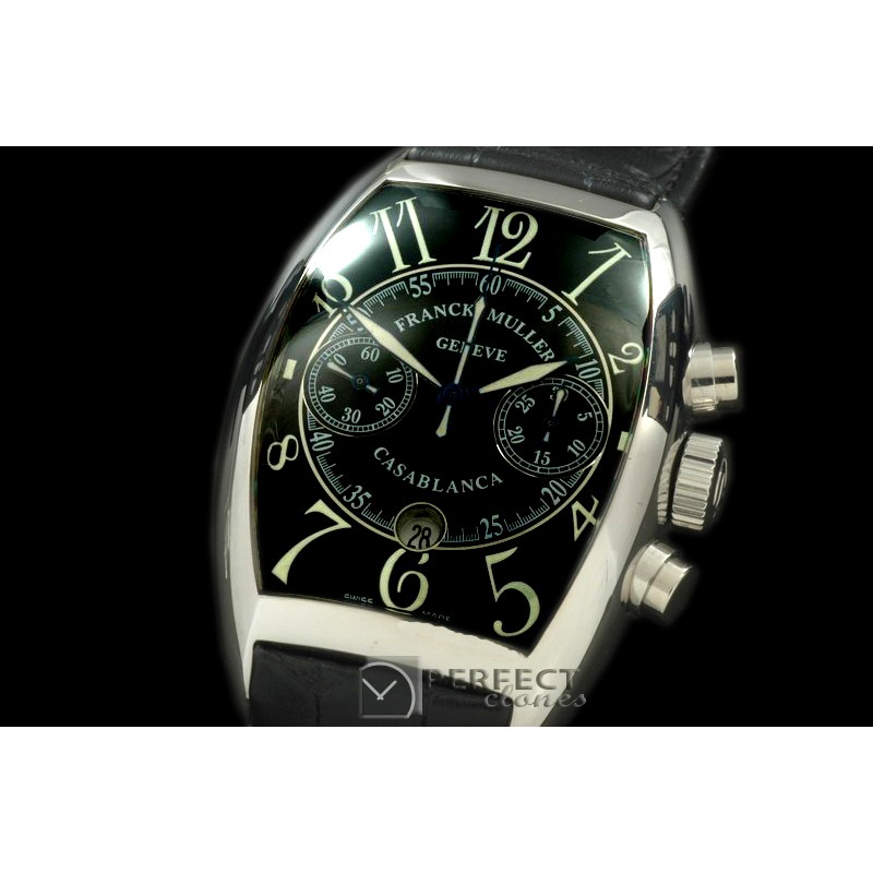 FMCA00012 C-blanca Chrono SS/RU Black 7753