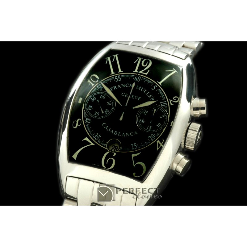 FMCA00012S C-blanca Chrono SS/SS Black 7753