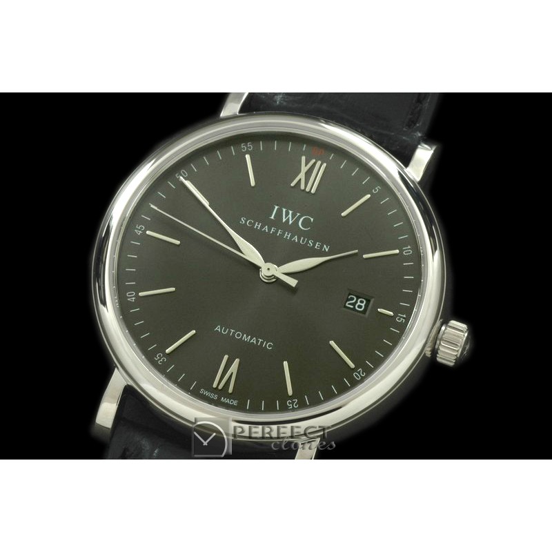 IWPT00994 Portofino Automatic SS/LE Grey Asia 2892