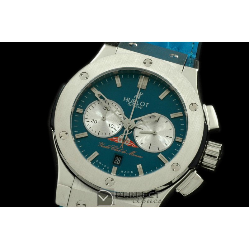 HBFSC00106 Classic Fusion Chrono V2 SS/LE Blue A-775Sec@3