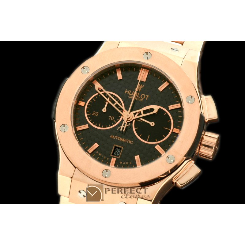 HBFSC00112S Classic Fusion Chrono V2 RG/RG Grey/Blk A-775Sec@3